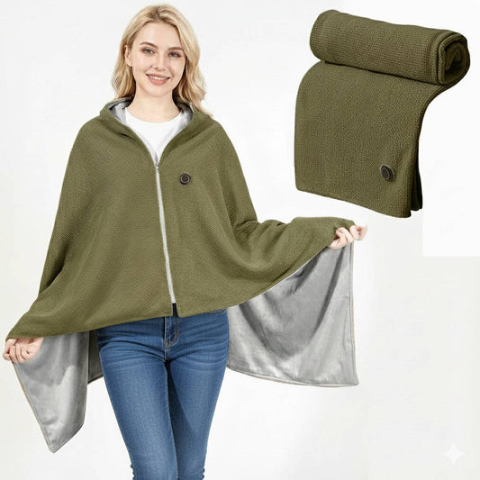 Cozy On-The-Go Heated Shawl Blanket