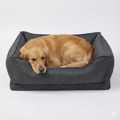 Orthopedic Non-Slip Car Dog Bed for the Back Seat
