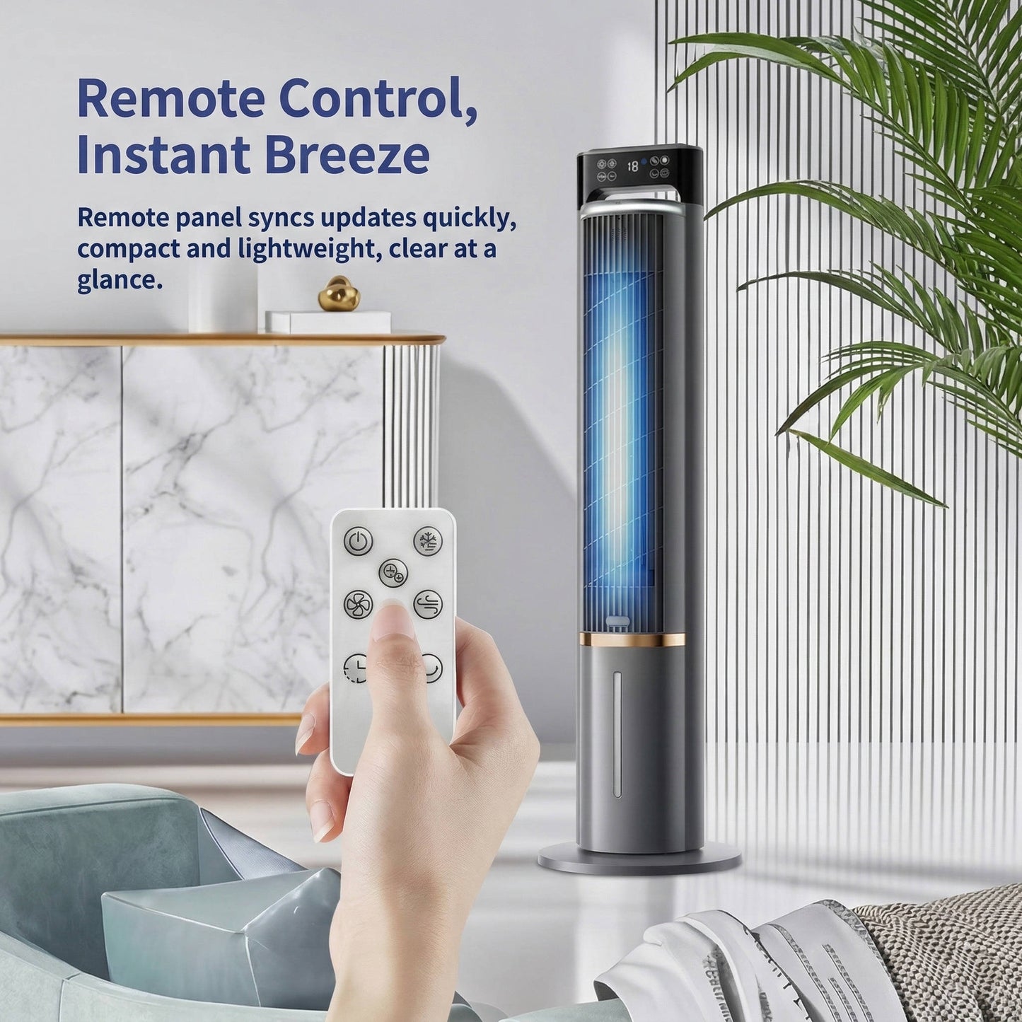 Portable Bedroom Air Conditioner – Powerful, Quiet Cooling, Windowless Design with Smart Controls for Sleep