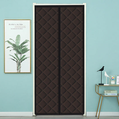 Magnetic Thermal Door Insulation Curtain for Winter - Keeps Drafts Out