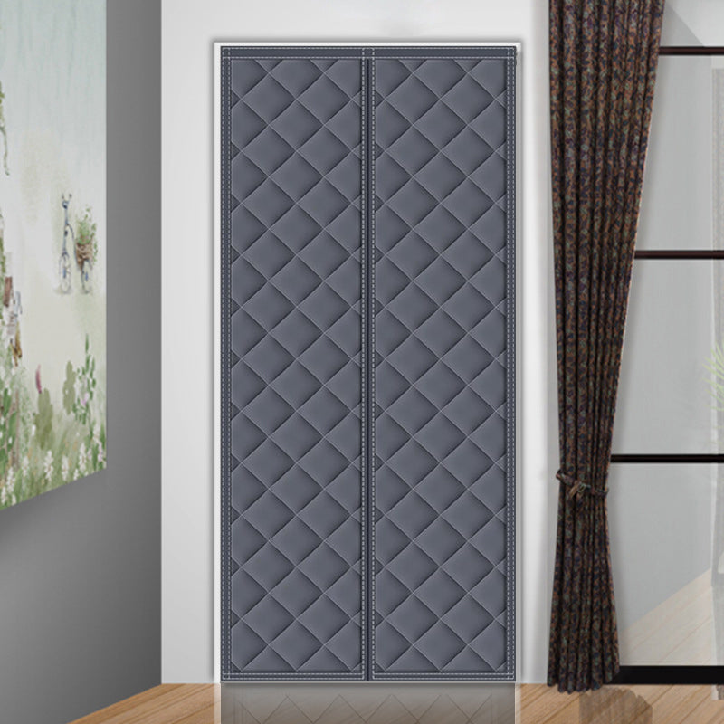 Magnetic Thermal Door Insulation Curtain for Winter - Keeps Drafts Out