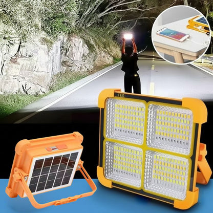 Solar-Powered Portable Camping Lamp — Bright, Compact Outdoor Light