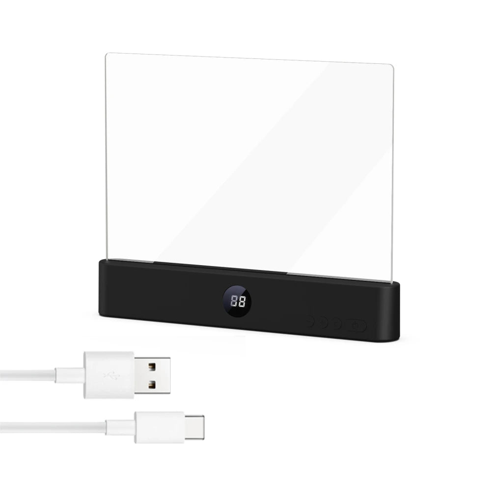 LED Night-Vision Flat-Panel Reading Light - Slim, Ultra-Bright Desk Lamp for Comfortable Reading