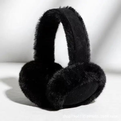 Cozy Plush Ear Warmer Headband for Winter - Soft, Warm Comfort