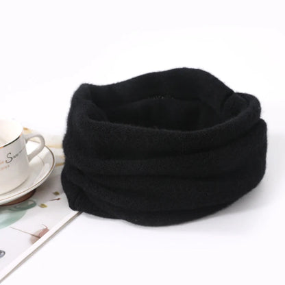 Cozy Merino Wool Face Mask & Winter Scarf Set — Soft, Warm & Breathable