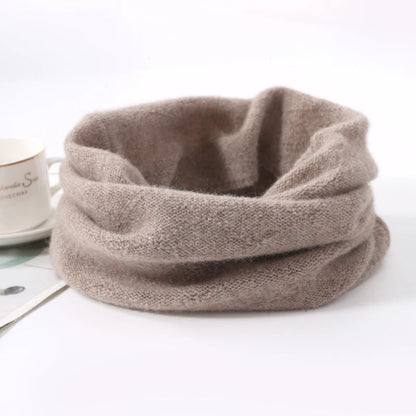 Cozy Merino Wool Face Mask & Winter Scarf Set — Soft, Warm & Breathable