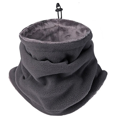 Cozy Fleece Balaclava Mask with Built-In Neck Warmer
