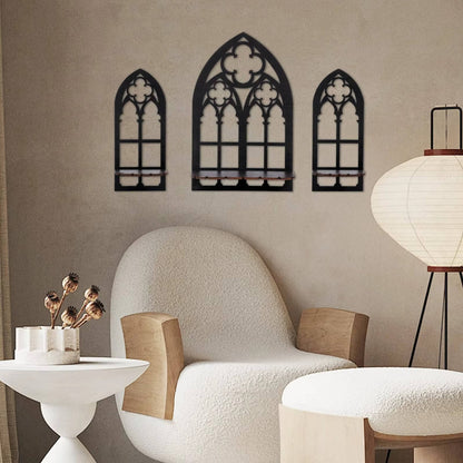 Three-Piece Gothic Wall Decor Set