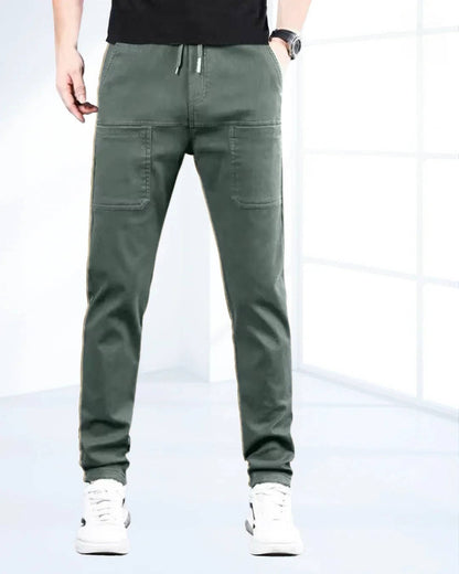 Men's Ultra-Stretch Cargo Pants with Handy Pockets
