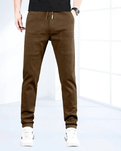 Men's Ultra-Stretch Cargo Pants with Handy Pockets