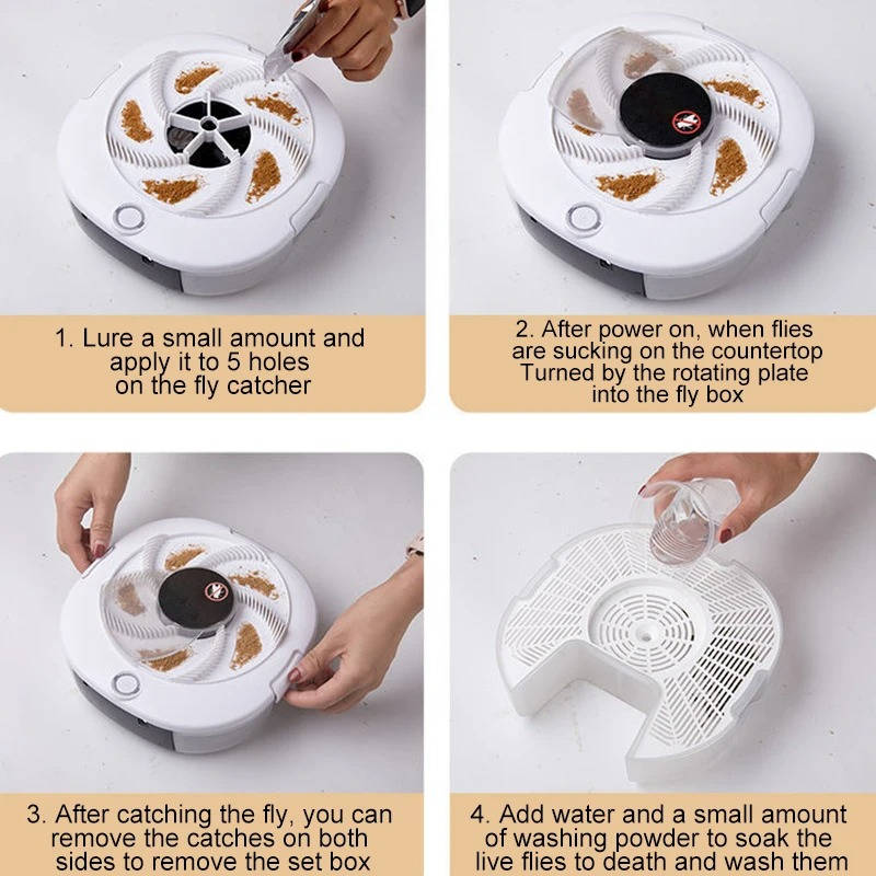 Electric Fly Trap - Fast, Effective Fly Catcher