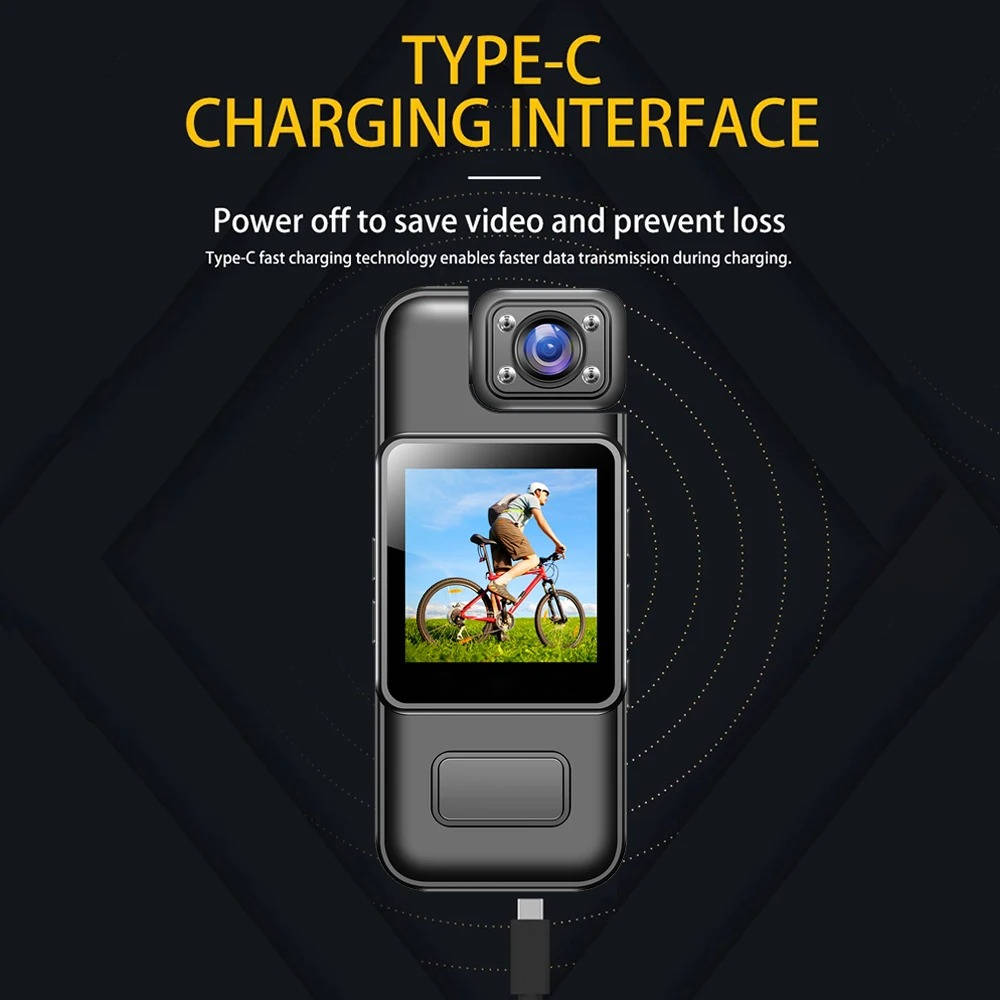 Pocket-Sized 4K Ultra HD WiFi Mini Body Camera — Ultra-Compact, High-Resolution Wearable Recorder