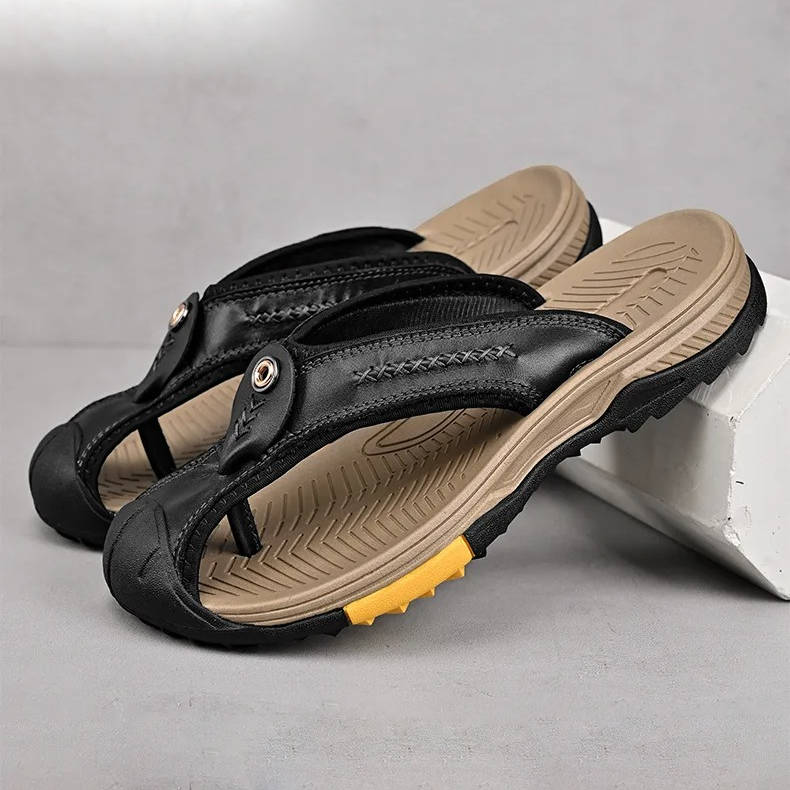Men's Water-Resistant and Ultra-Light Toe Flip-Flops