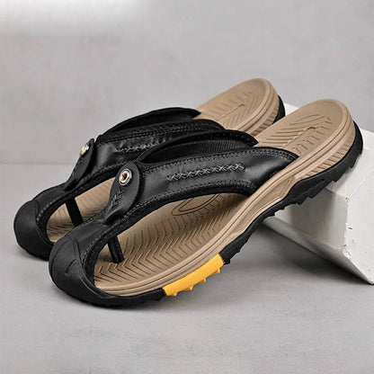 Men's Water-Resistant and Ultra-Light Toe Flip-Flops