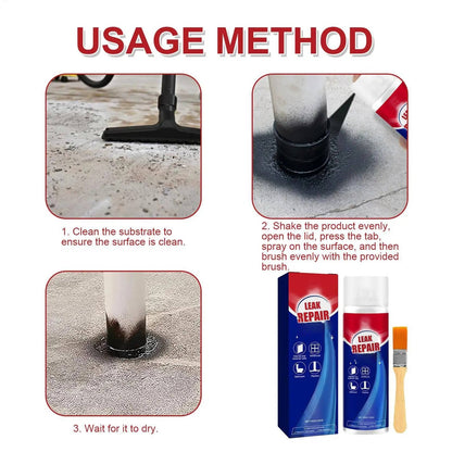 2-Pack All-Purpose Waterproof Sealant Spray for Leak Repair