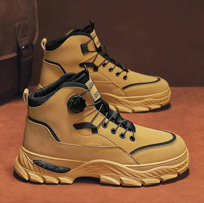 Men's Rugged Heavy-Duty Work Boots