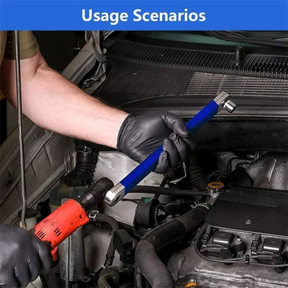 Telescoping Extension Wrench for Tight Spaces