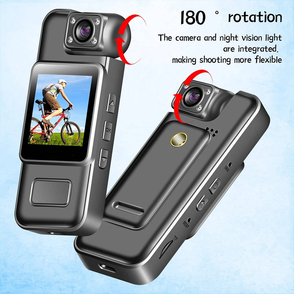 Pocket-Sized 4K Ultra HD WiFi Mini Body Camera — Ultra-Compact, High-Resolution Wearable Recorder