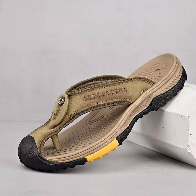 Men's Water-Resistant and Ultra-Light Toe Flip-Flops
