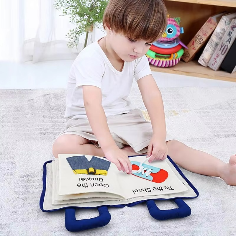 Montessori Book Set for 1-Year-Old Babies