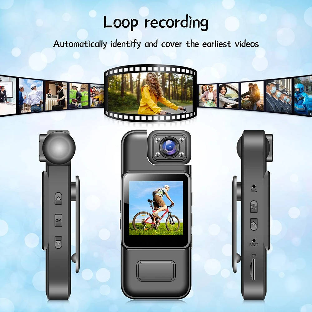 Pocket-Sized 4K Ultra HD WiFi Mini Body Camera — Ultra-Compact, High-Resolution Wearable Recorder