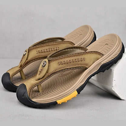Men's Water-Resistant and Ultra-Light Toe Flip-Flops