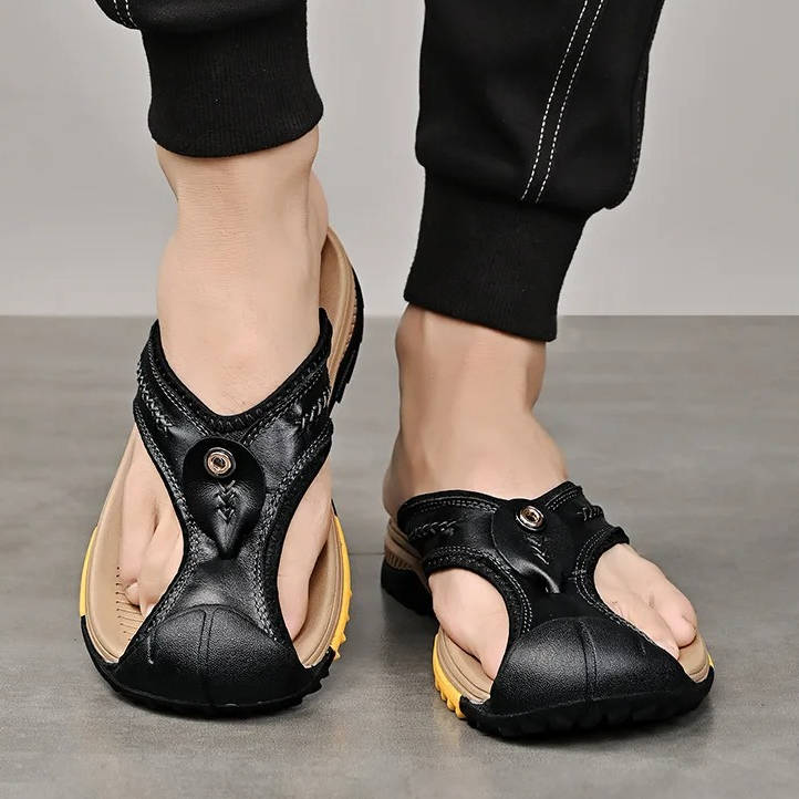 Men's Water-Resistant and Ultra-Light Toe Flip-Flops