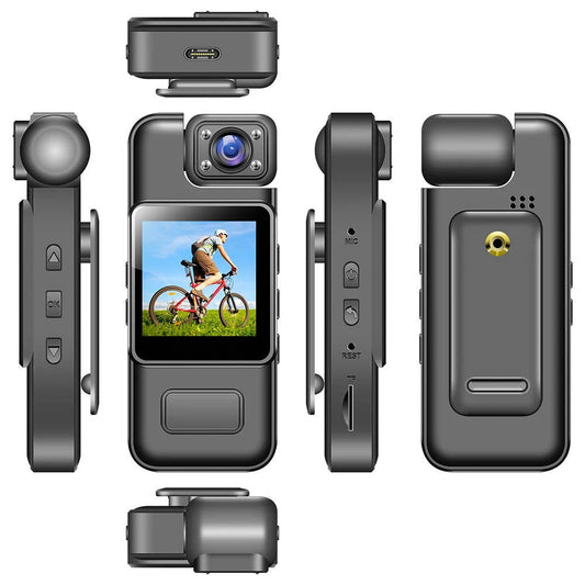 Pocket-Sized 4K Ultra HD WiFi Mini Body Camera — Ultra-Compact, High-Resolution Wearable Recorder