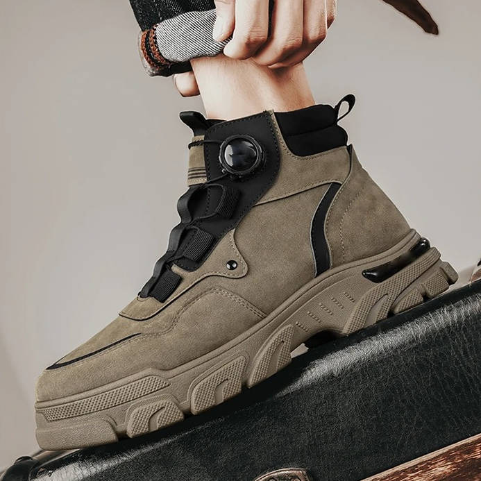 Men's Rugged Heavy-Duty Work Boots