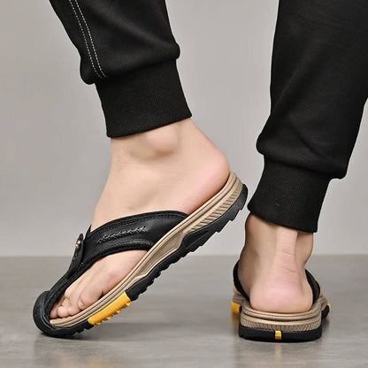 Men's Water-Resistant and Ultra-Light Toe Flip-Flops