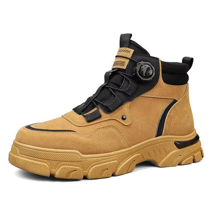 Men's Rugged Heavy-Duty Work Boots
