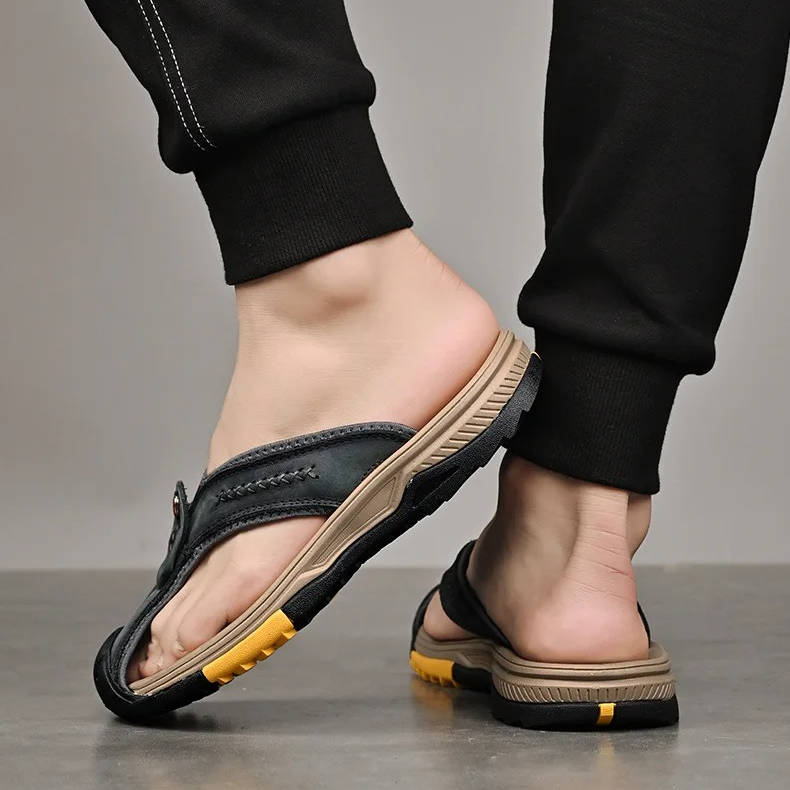 Men's Water-Resistant and Ultra-Light Toe Flip-Flops