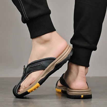 Men's Water-Resistant and Ultra-Light Toe Flip-Flops