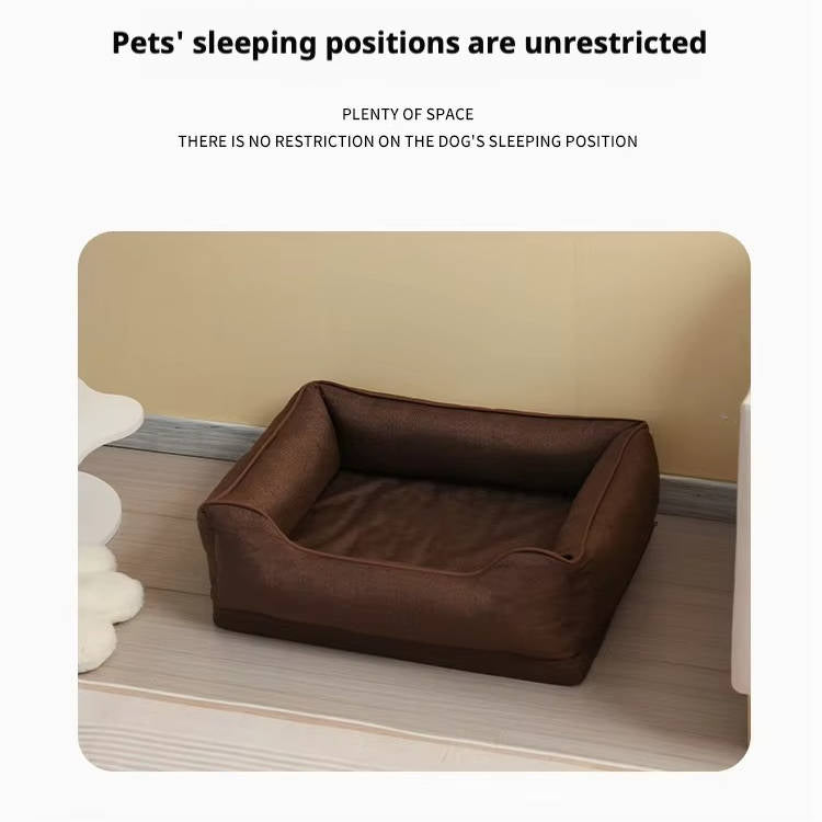 Orthopedic Non-Slip Car Dog Bed for the Back Seat