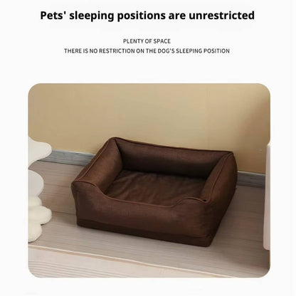 Orthopedic Non-Slip Car Dog Bed for the Back Seat