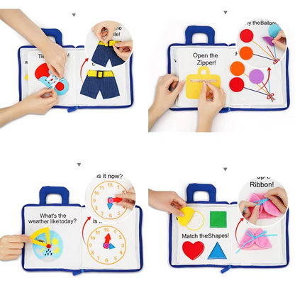 Montessori Book Set for 1-Year-Old Babies