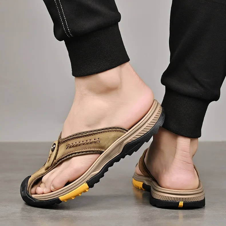 Men's Water-Resistant and Ultra-Light Toe Flip-Flops