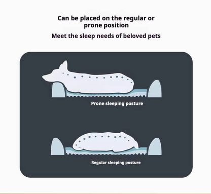 Orthopedic Non-Slip Car Dog Bed for the Back Seat