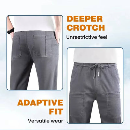 Men's Ultra-Stretch Cargo Pants with Handy Pockets