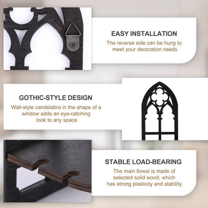 Three-Piece Gothic Wall Decor Set