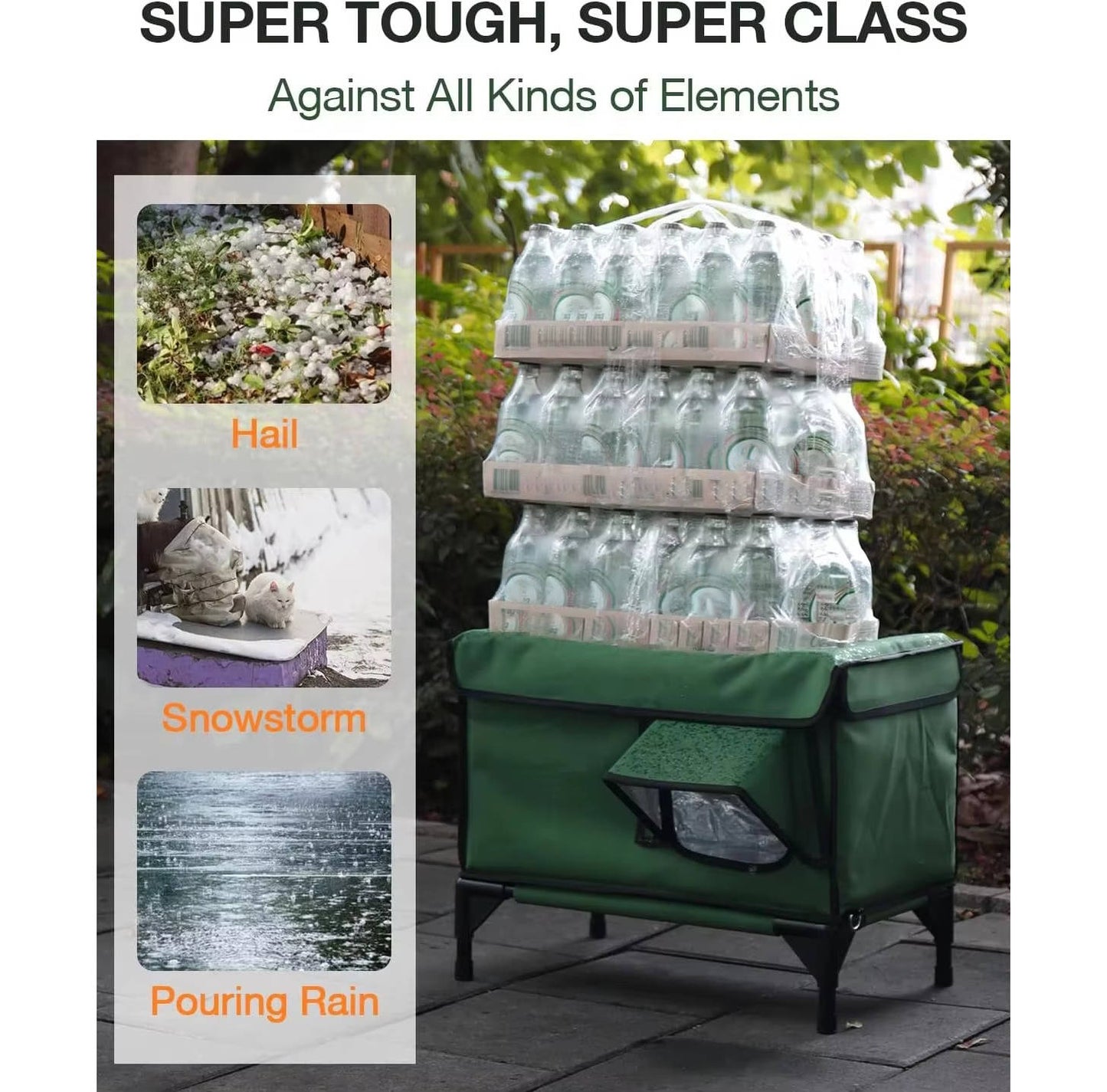 Winter-Ready Heated Outdoor Cat House
