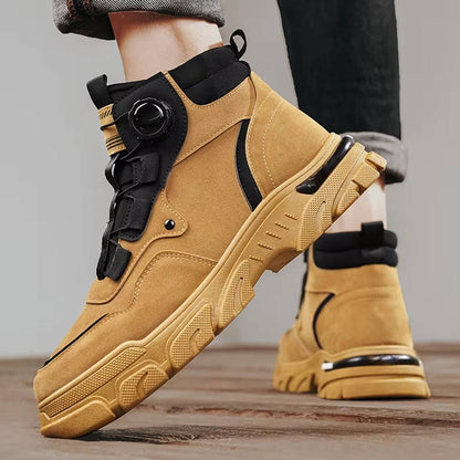 Men's Rugged Heavy-Duty Work Boots