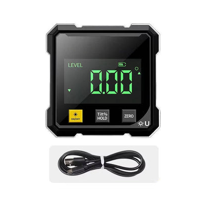 Laser-Enabled Digital Angle Gauge for Precise Measurements