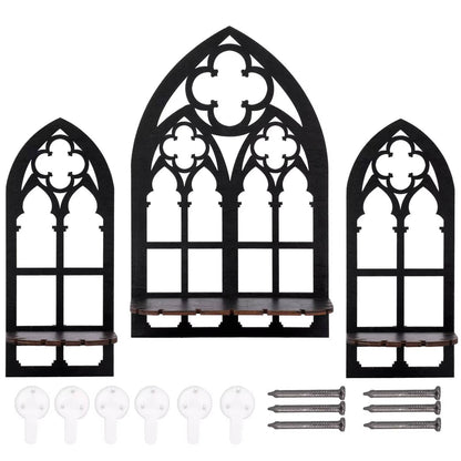 Three-Piece Gothic Wall Decor Set