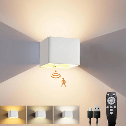 Motion-Sensing Indoor Wall Light with Remote Control