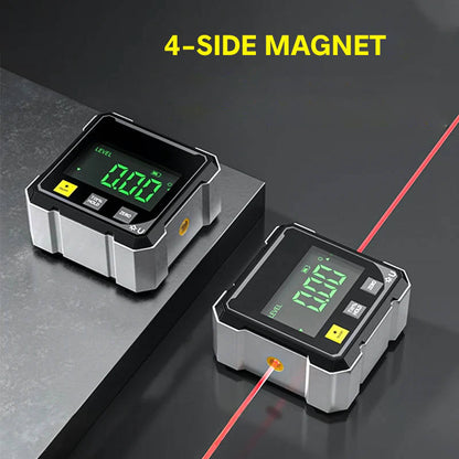 Laser-Enabled Digital Angle Gauge for Precise Measurements