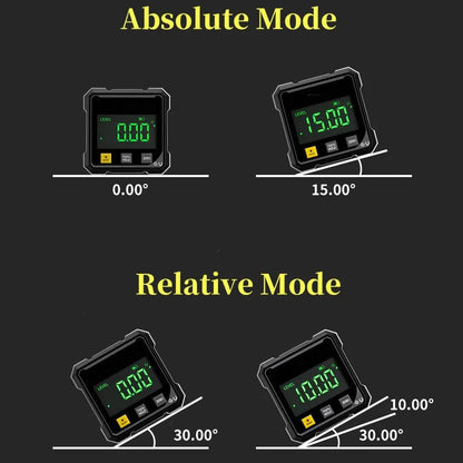 Laser-Enabled Digital Angle Gauge for Precise Measurements