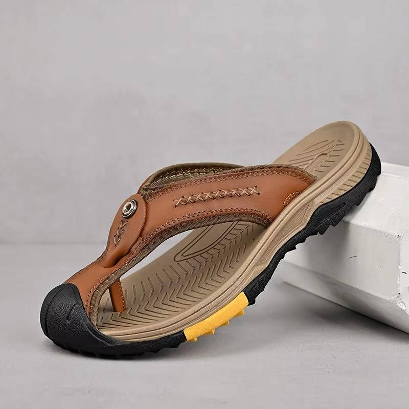 Men's Water-Resistant and Ultra-Light Toe Flip-Flops