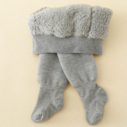Kids' Cozy Fleece-Lined Winter Leggings