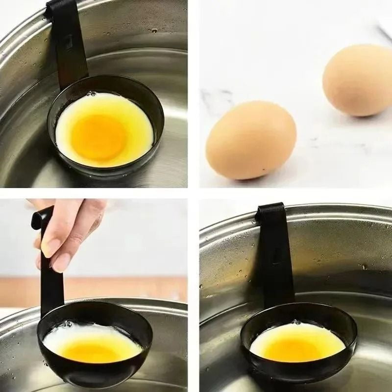 Nonstick Egg Poacher with Easy-Release Mold for Perfect Eggs